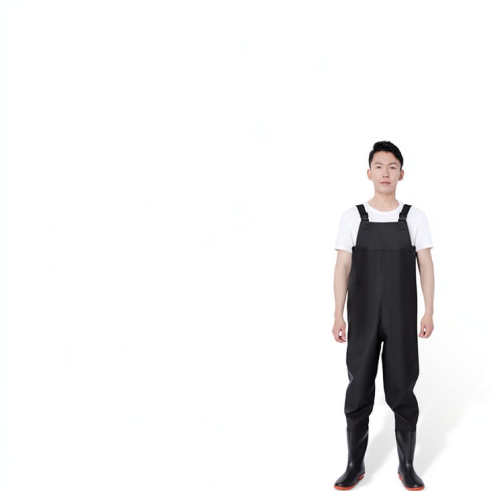 Heavy Duty PVC Wading Pants Wi - Fishing Rain Suit 评论和价格