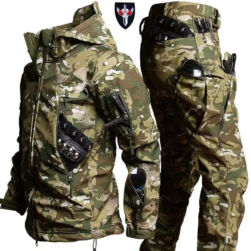 Men's Winter Warm Fleece Lined - Fishing Pants Waterproof 评论和价格