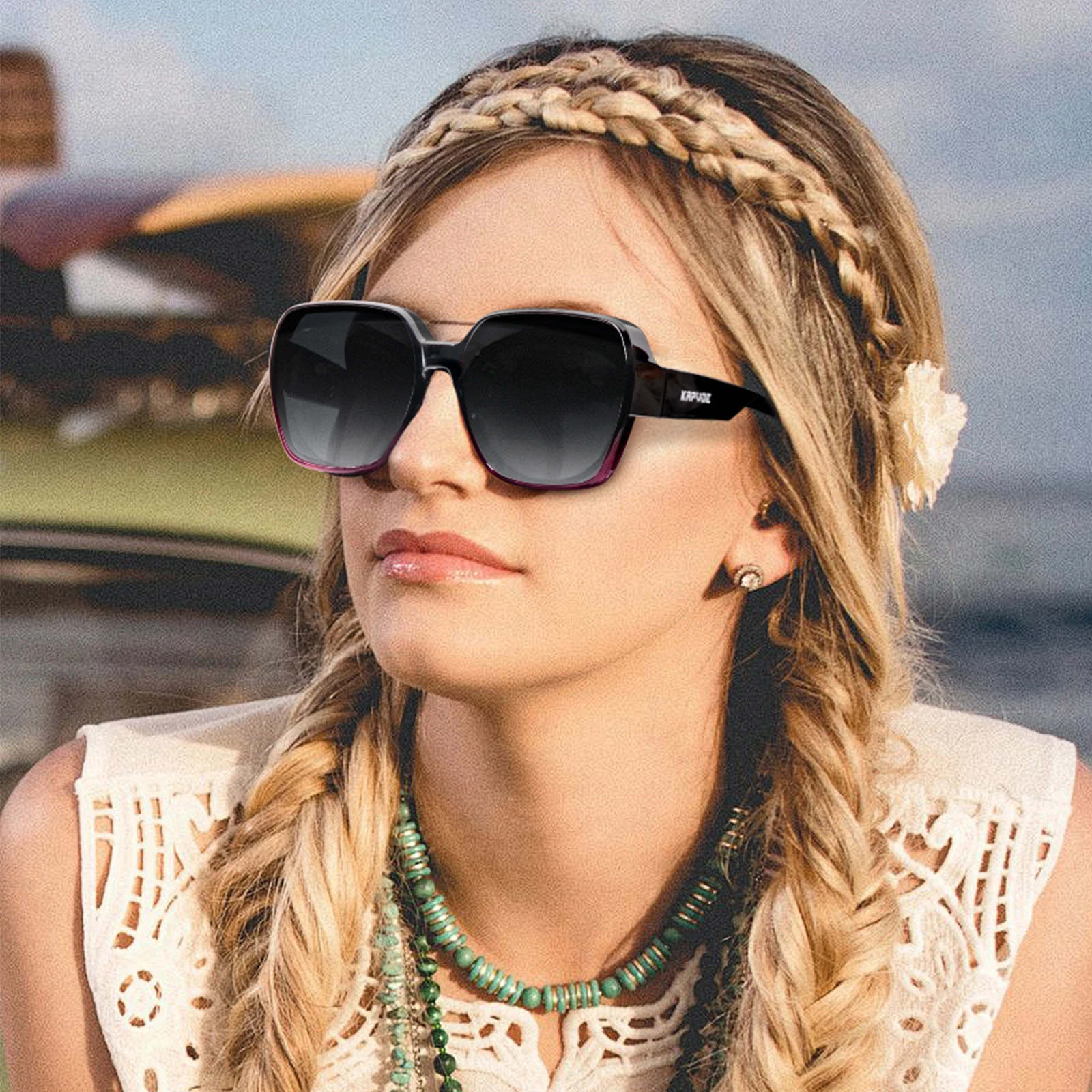 Kapvoe Shades Driving Fishing  - Fishing Sunglasses Polarized 评论和价格