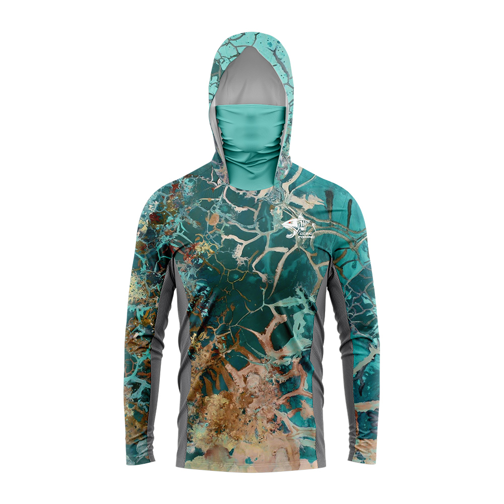 Mens Outdoor Long Sleeve Fishi - Fishing Shirt Uv Protection 评论和价格