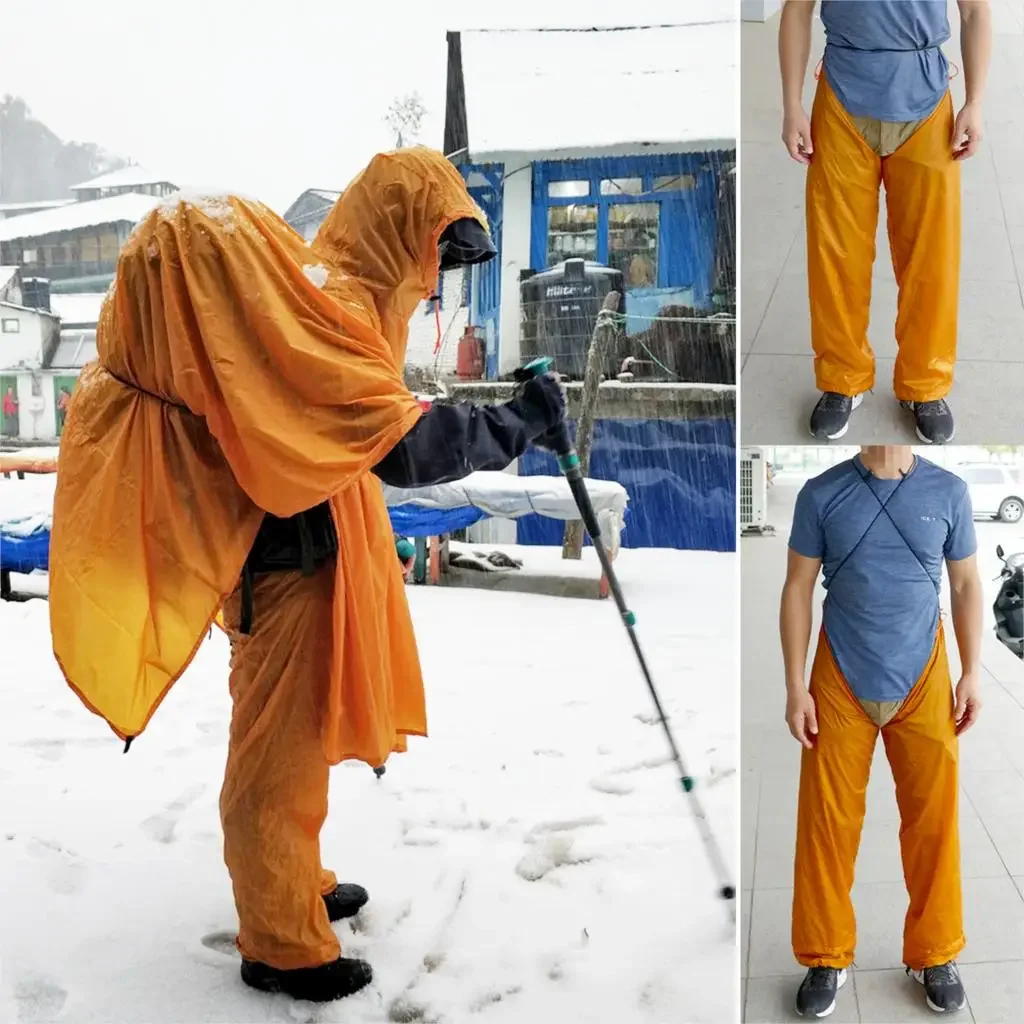 Men Women Riding Fishing Porta - Fishing Rain Suit 评论和价格