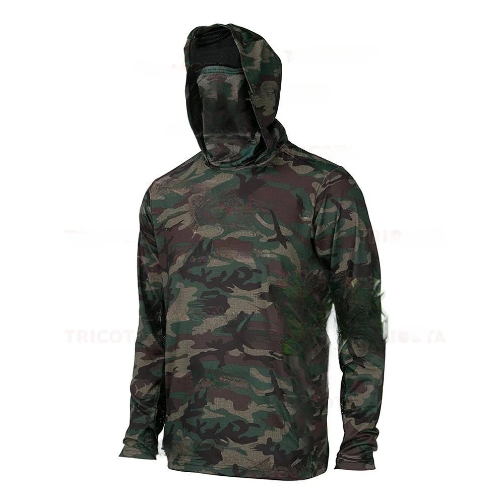 Men's Fishing Hoodie Shirts UP - Fishing Shirt Uv Protection 评论和价格