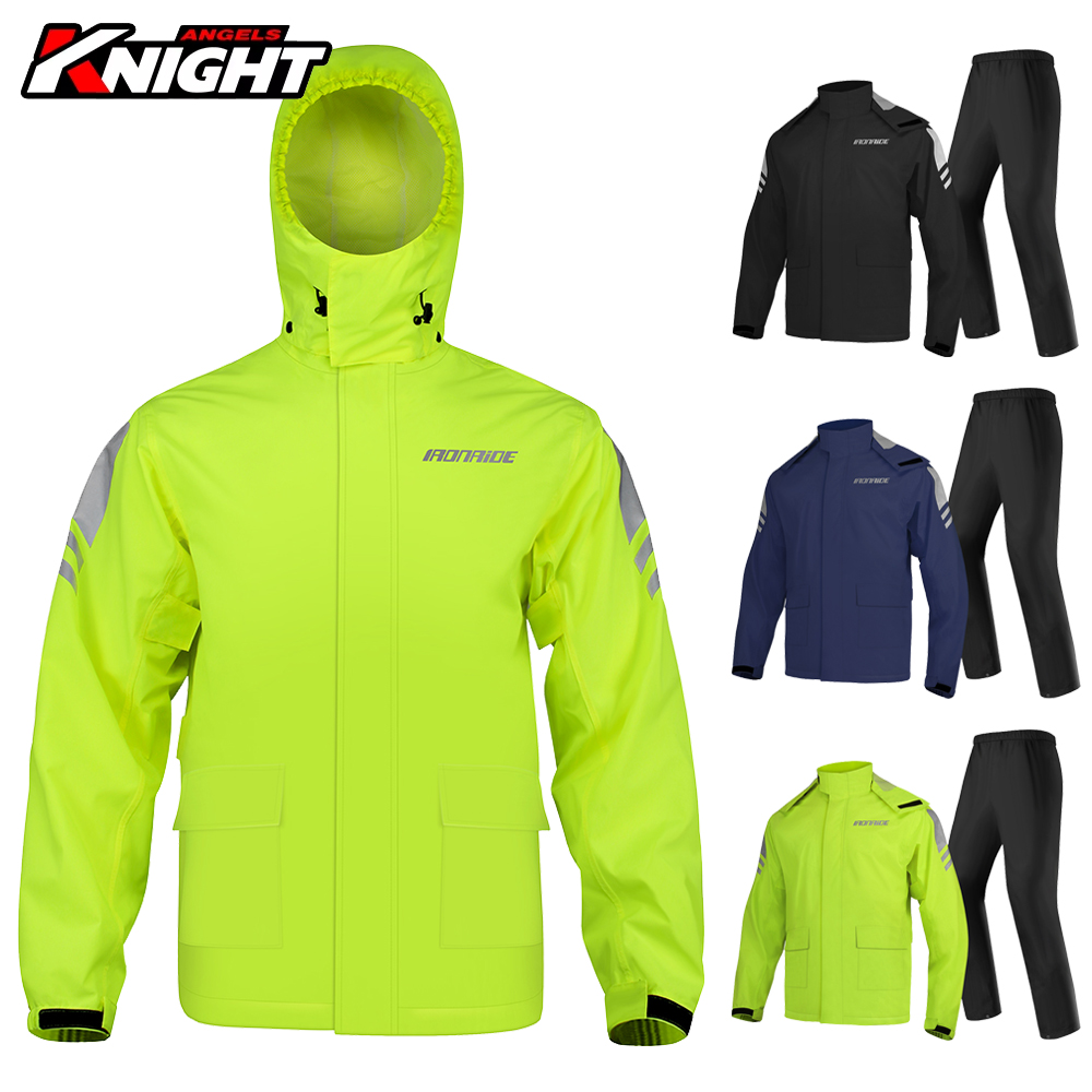 Men's Motorcycle Raincoat Suit - Fishing Rain Suit 评论和价格
